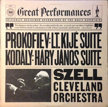 Load image into Gallery viewer, Sergei Prokofiev / Zoltán Kodály / George Szell, The Cleveland Orchestra : Lt. Kijé Suite / Háry János Suite (LP, Album, RE)