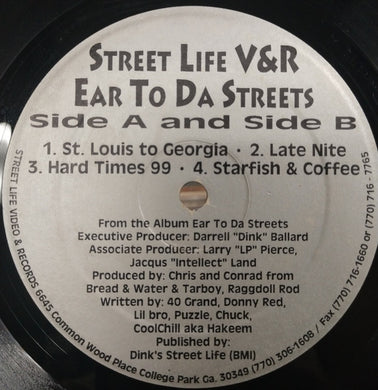 Various : Ear To Da Streets (12
