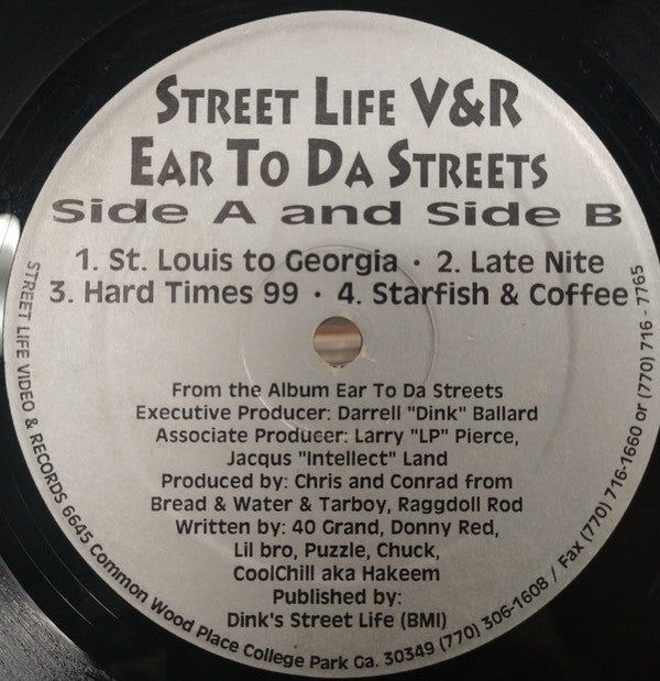 Various : Ear To Da Streets (12