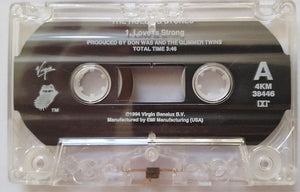The Rolling Stones : Love Is Strong (Cass, Single)