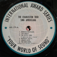 Load image into Gallery viewer, The Charleston Trio : The Charleston Trio Sing Americana (LP)