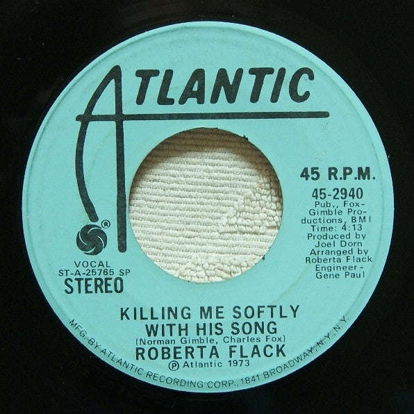 Buy Roberta Flack : Killing Me Softly With His Song (7