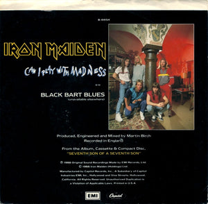 Iron Maiden : Can I Play With Madness (7", Single)