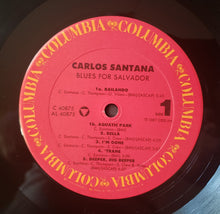 Load image into Gallery viewer, Carlos Santana : Blues For Salvador (LP, Album)