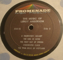 Load image into Gallery viewer, Metropolitan Strings : Relaxing With Leroy Anderson - The Music Of Leroy Anderson (LP, Mono)