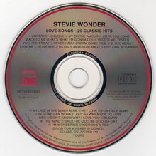 Load image into Gallery viewer, Stevie Wonder : Love Songs: 20 Classic Hits (CD, Comp)