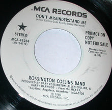 Load image into Gallery viewer, Rossington Collins Band : Don't Misunderstand Me (7", Mono, Promo)