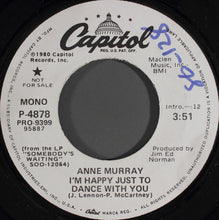 Load image into Gallery viewer, Anne Murray : I'm Happy Just To Dance With You (7", Mono, Promo)