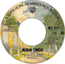 Load image into Gallery viewer, America (2) : Woman Tonight (7", Single)