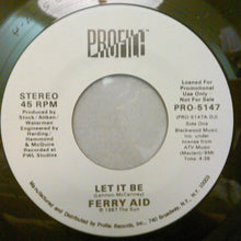 Load image into Gallery viewer, Ferry Aid : Let It Be (7", Single, Promo)