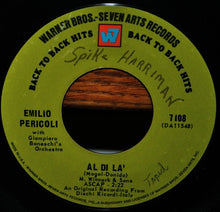 Load image into Gallery viewer, Emilio Pericoli : Al Di La' / Solo Piu Che Mai (Strangers In The Night) (7", Mono)