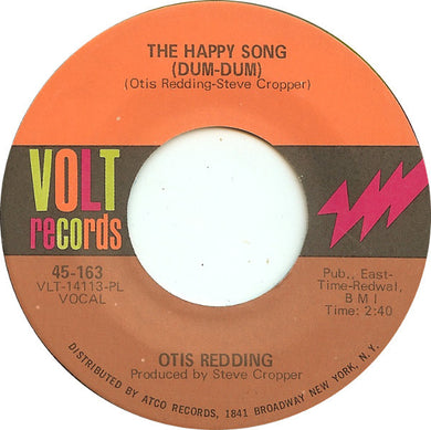 Otis Redding : The Happy Song (Dum Dum) / Open The Door (7