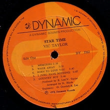 Load image into Gallery viewer, Vic Taylor : Star Time (LP, Album)