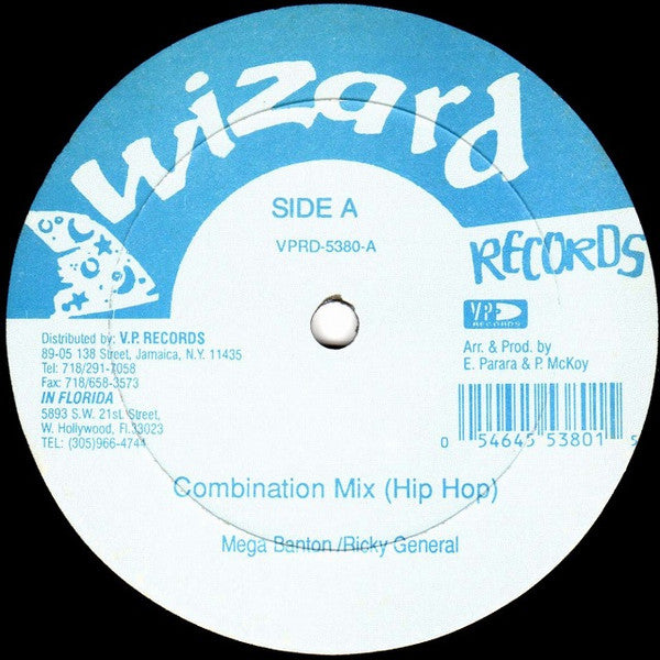Mega Banton / Ricky General : Combination Mix (12