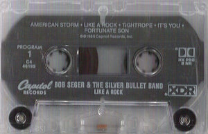 Bob Seger And The Silver Bullet Band : Like A Rock (Cass, Album)