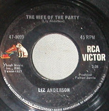 Load image into Gallery viewer, Liz Anderson : Fairytale / The Wife Of The Party (7", Single)