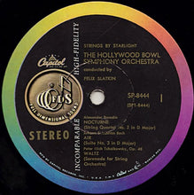 Load image into Gallery viewer, The Hollywood Bowl Symphony Orchestra Conducted By Felix Slatkin : Strings By Starlight (LP, Album)