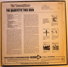 Load image into Gallery viewer, Quartette Trés Bien : &quot;In&quot; Motion - The Exciting Piano And Rhythms Of The Quartette Tres Bien (LP, Album, Promo)