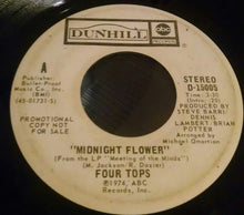Load image into Gallery viewer, Four Tops : Midnight Flower   (7", Single, Promo)