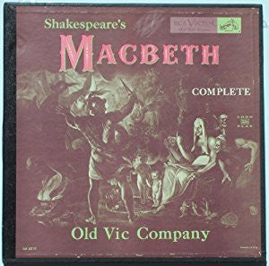 Old Vic Company : Shakespeare's Macbeth Complete (2xLP, Album, Mono + Box)