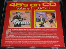 Load image into Gallery viewer, Various : 45's On CD Volume 1 ('56-'59) (CD, Comp, Club)