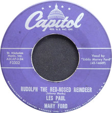 Load image into Gallery viewer, Les Paul, Les Paul &amp; Mary Ford : Santa Claus Is Comin&#39; To Town / Rudolph The Red-Nosed Reindeer (7&quot;)