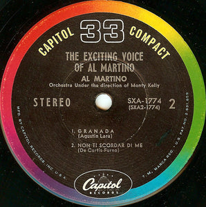 Al Martino : The Exciting Voice Of Al Martino (7", Jukebox)