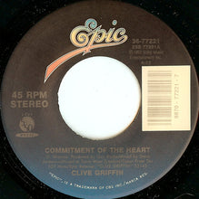 Load image into Gallery viewer, Clive Griffin : Commitment Of The Heart (7")