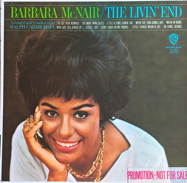 Barbara McNair : The Livin' End (LP, Album, Mono, Promo)