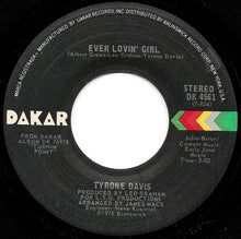 Load image into Gallery viewer, Tyrone Davis : Forever / Ever Lovin' Girl (7")