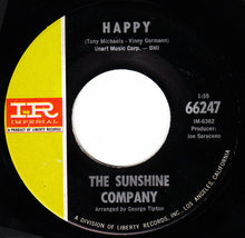 Load image into Gallery viewer, The Sunshine Company : Happy / Blue May (7", Single, Dif)