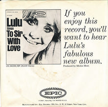 Load image into Gallery viewer, Lulu : Best Of Both Worlds (7", Single)