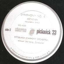 Load image into Gallery viewer, Ludwig van Beethoven, William Steinberg Conducted By The Pittsburgh Symphony Orchestra : Symphony No. 6 In F Major, Op. 68 "Pastorale" (LP)