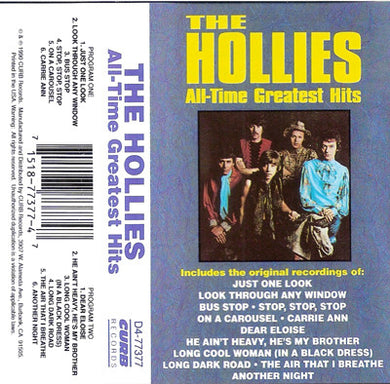The Hollies : All-Time Greatest Hits (Cass, Comp)