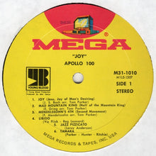 Load image into Gallery viewer, Apollo 100 Featuring Tom Parker : Joy (LP, Album)