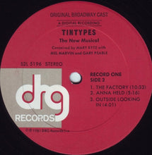 Load image into Gallery viewer, "Tintypes" Original Broadway Cast : Tintypes (2xLP, Album)