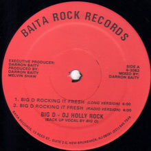 Load image into Gallery viewer, Big D (8) - DJ Holly Rock : Big D Rocking It Fresh (12&quot;)