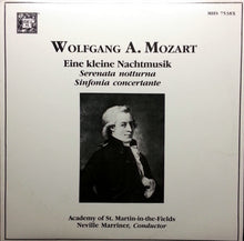 Load image into Gallery viewer, Wolfgang Amadeus Mozart - The Academy Of St. Martin-in-the-Fields / Sir Neville Marriner : Eine Kleine Nachtmusik (LP, Album)