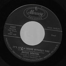 Load image into Gallery viewer, Brook Benton : Frankie And Johnny / It's Just A House Without You (7")