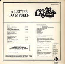 Load image into Gallery viewer, The Chi-Lites : A Letter To Myself (LP, Album)