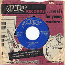 Load image into Gallery viewer, Brian King (20) With The Campus Four - Al Berkman And Orchestra : I Am What I Am / One Little Old Kiss (7", Single)