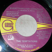 Load image into Gallery viewer, The Temptations : Silent Night / Everything For Christmas (7&quot;)