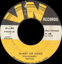 Load image into Gallery viewer, Neville Willoughby : I Love Jamaica / Marry Me Marie (7", Single)
