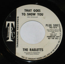 Load image into Gallery viewer, Raelets : Bad Water (7&quot;, Single, Promo, Styrene)