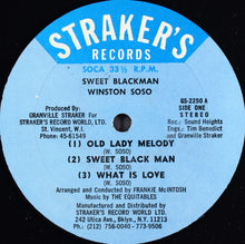 Load image into Gallery viewer, Winston Soso : Sweet Black Man (LP, Blu)