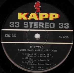 Kenny Ball And His Jazzmen : It's Trad (7", Jukebox)