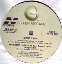 Load image into Gallery viewer, Irene Cara : The Dream (Hold On To Your Dream) (12&quot;, Single, Promo)