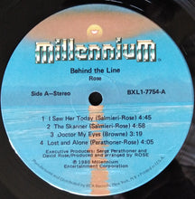 Load image into Gallery viewer, Rose* : Behind The Line (LP, Album)