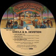 Load image into Gallery viewer, Sheila &amp; B. Devotion : Singin' In The Rain (LP, Album, Promo)