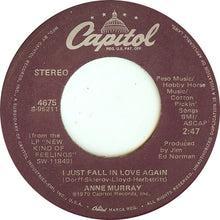 Load image into Gallery viewer, Anne Murray : I Just Fall In Love Again (7", Win)